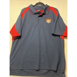 Cooperstown Dreams Park Polo Shirt MLB Blue/Red Men's Size XL